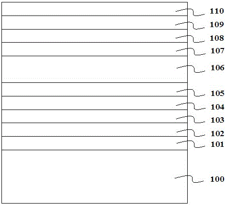 A kind of reverse polarity algainp base light-emitting diode and its manufacturing method