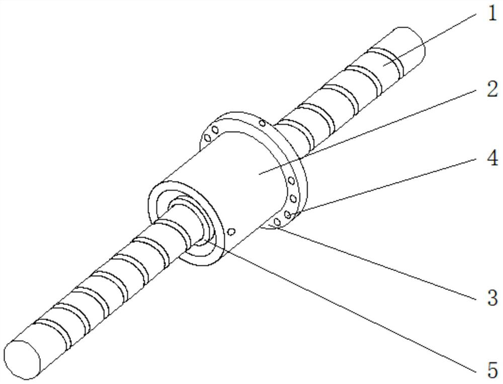 High-strength ball screw rod