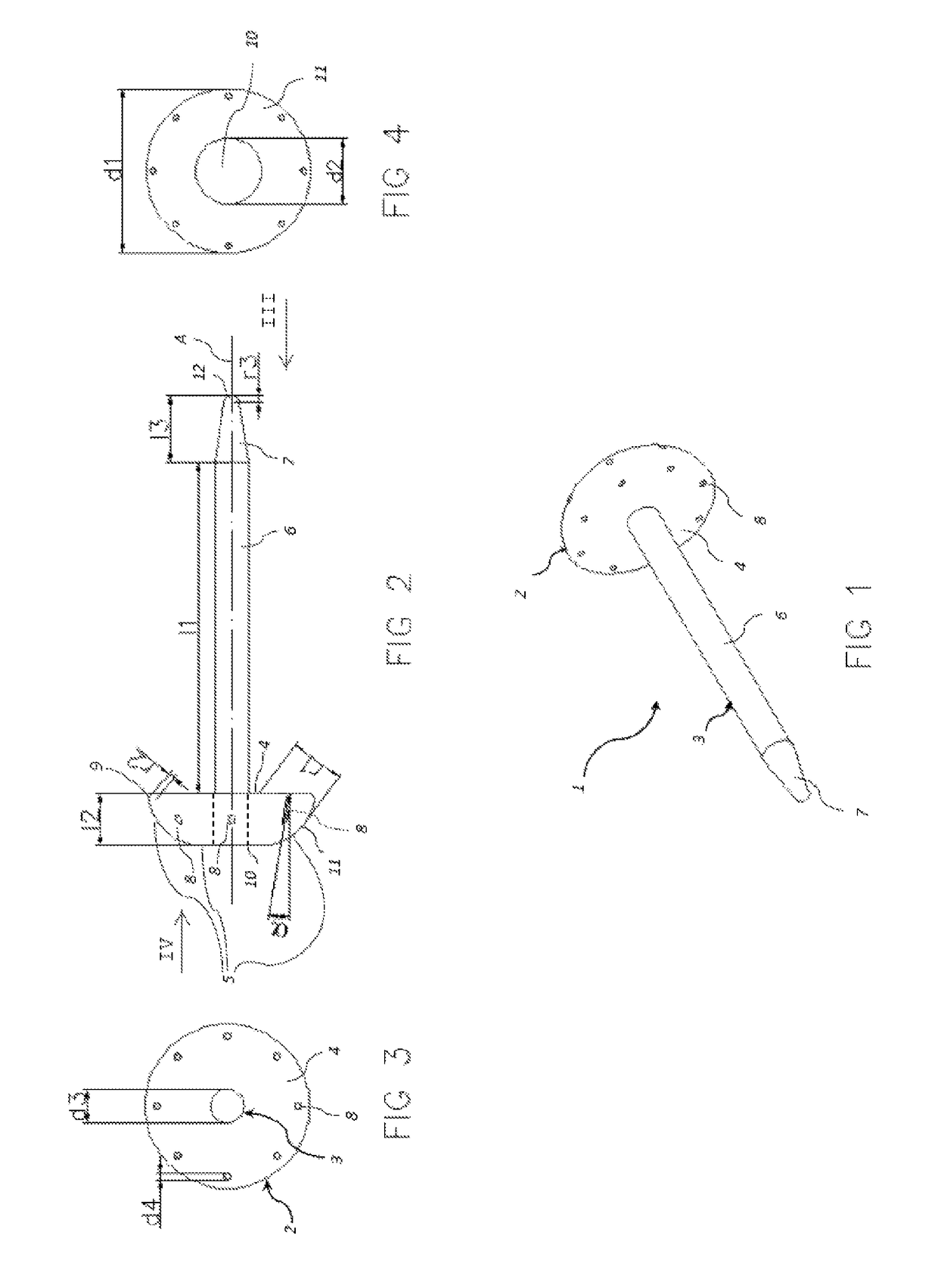 Implant for lower limb amputation