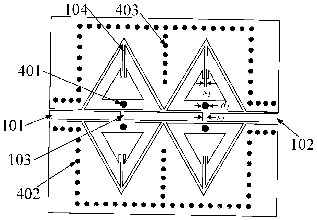 Electromagnetic branch coupling filter with high out-of-band rejection