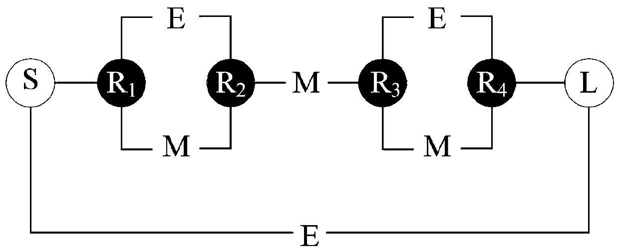 Electromagnetic branch coupling filter with high out-of-band rejection