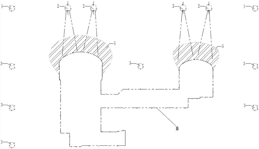 Underground cavern and construction method for underground cavern