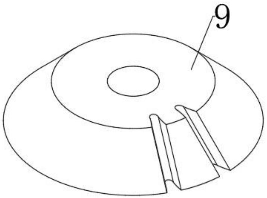 An easily adjustable valve polishing device for sewage treatment