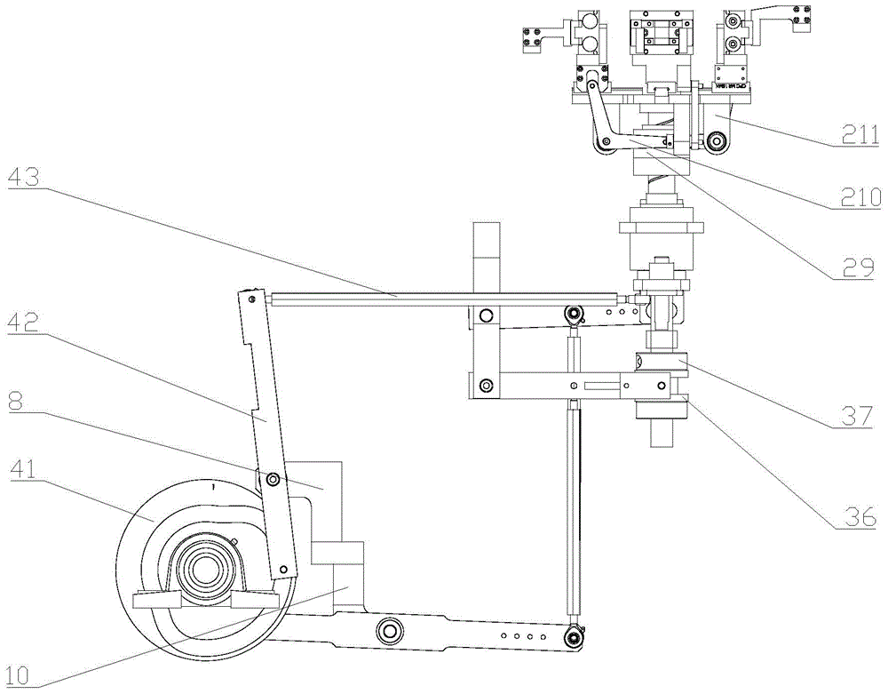 Battery cover rotary reversing device for capacitor encapsulation