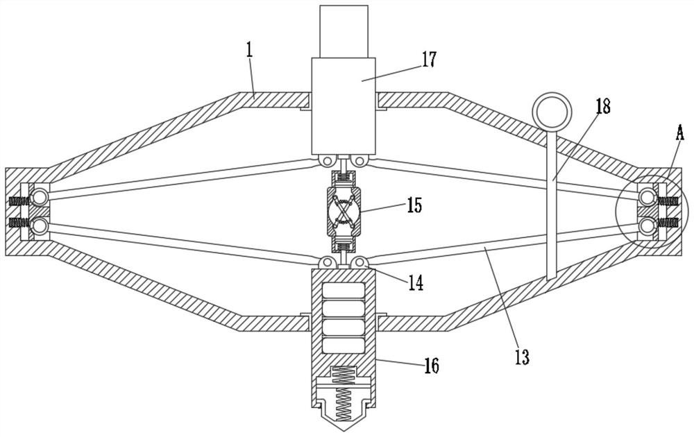 Sewage depth detection device