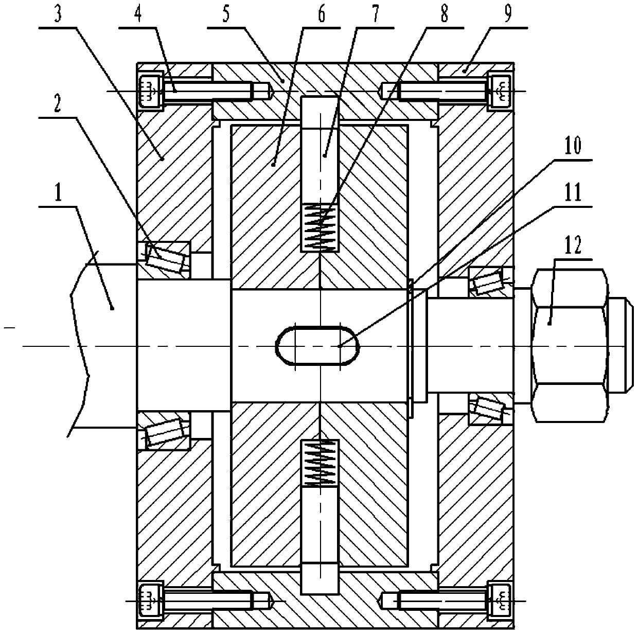 A small normally open high-speed clutch