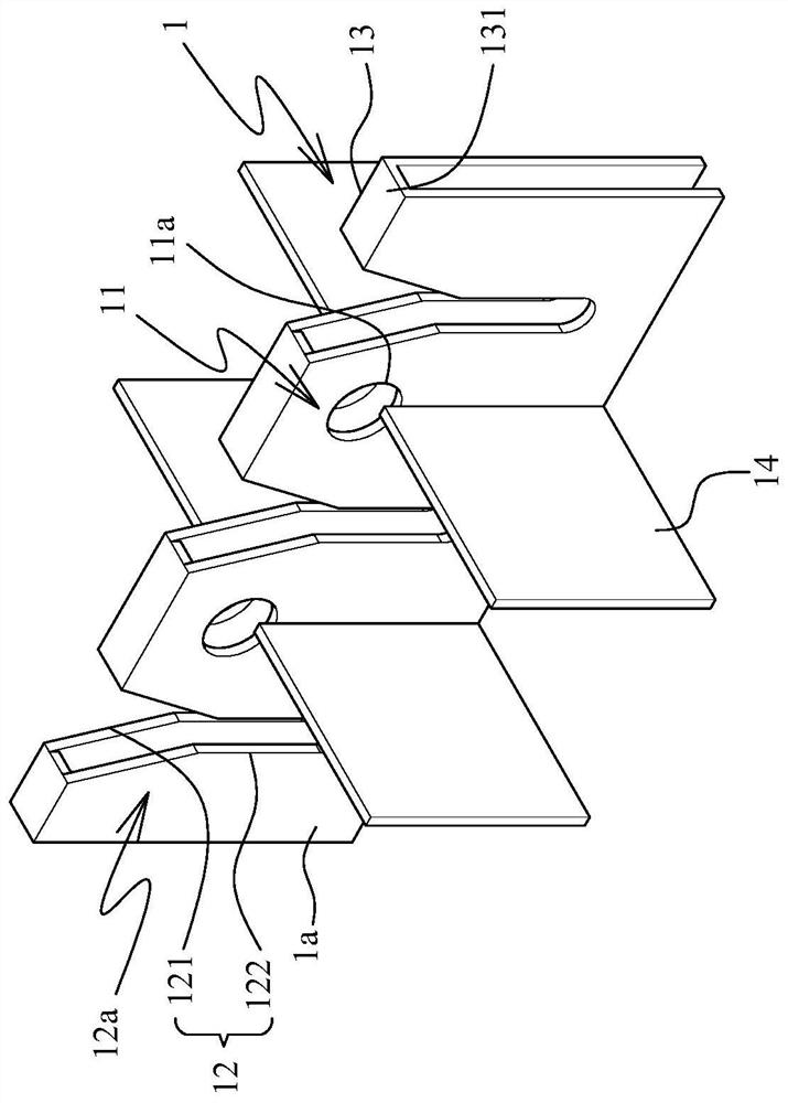 Lock packaging box and partition plate structure thereof