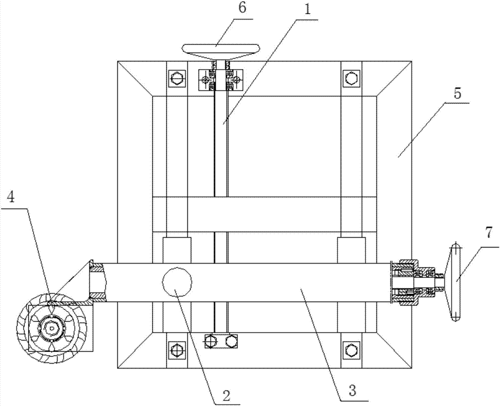 Top grinding machine