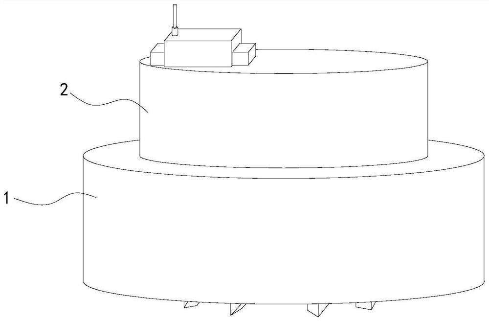 Water environment data acquisition and monitoring integrated device based on blockchain technology