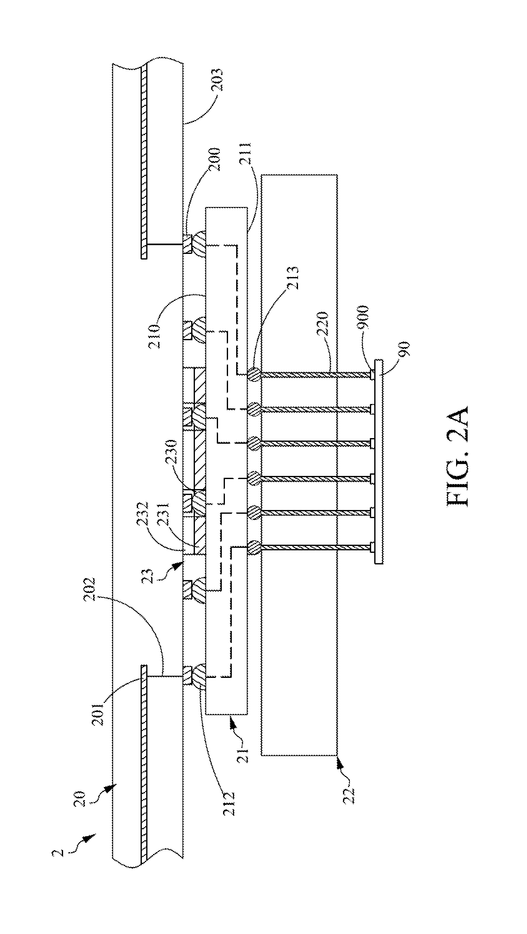 Apparatus for probing die electricity and method for forming the same