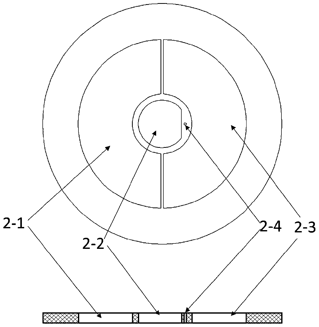 Chip integrating micro-nano energy recovery and storage and working method thereof