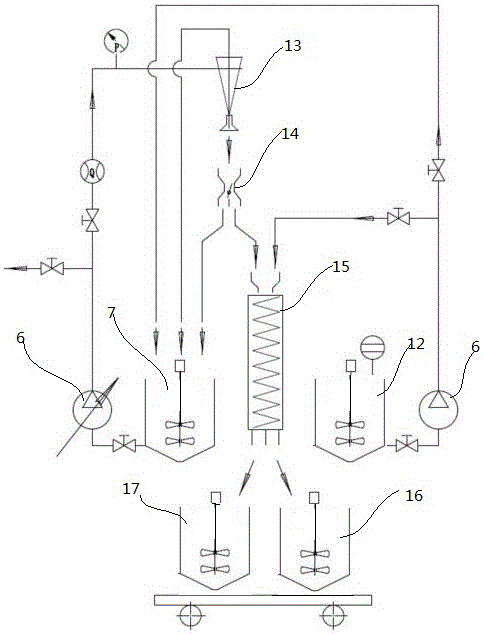 Separation process and device for fine sand with organic matter attached to surface