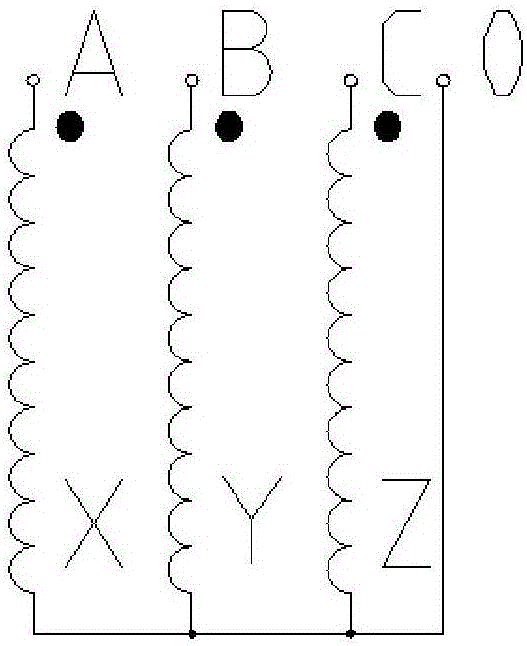 Multi-voltage output intermediate transformer