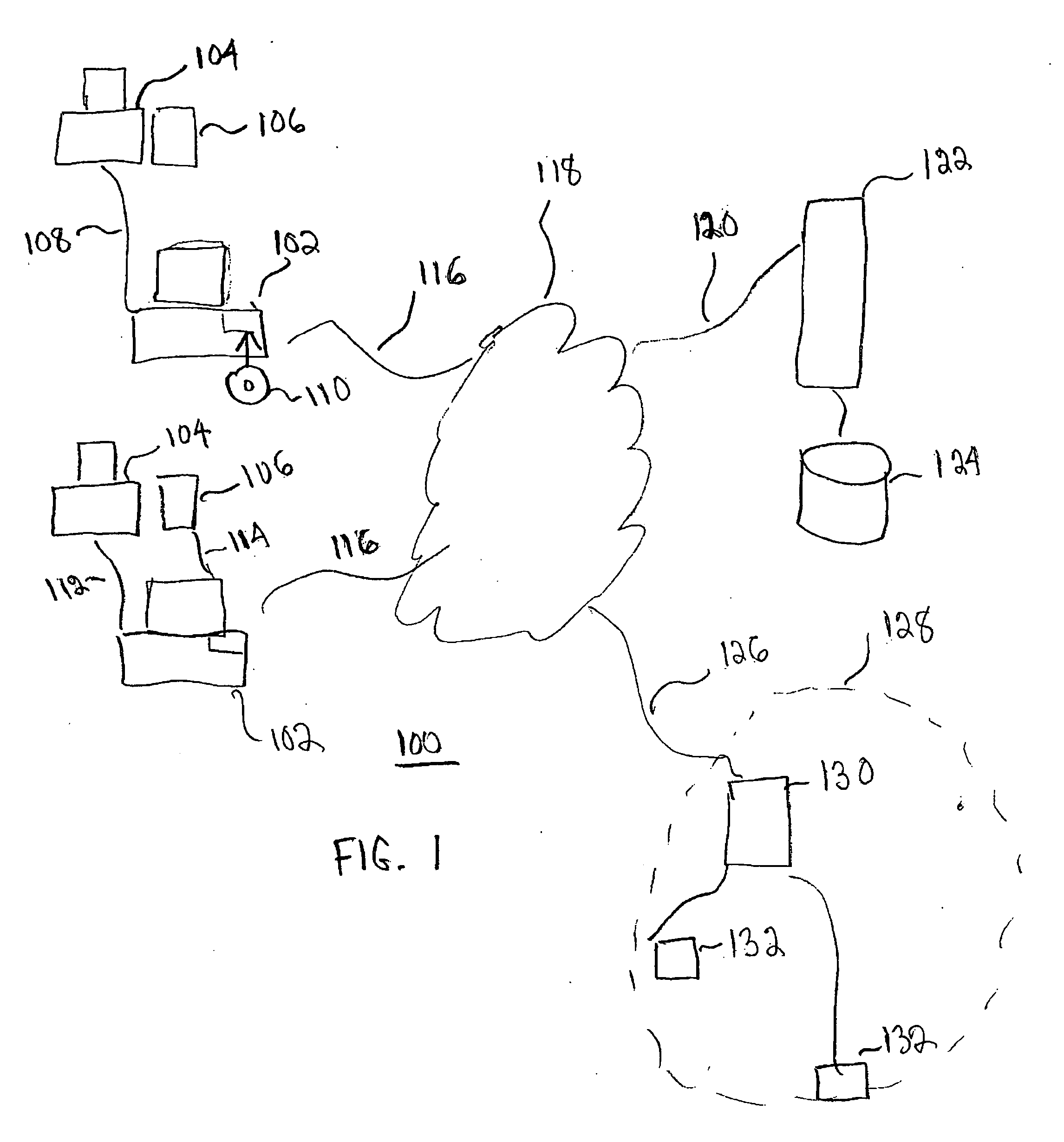 Method and system for creating receipt on paper with embedded RFID tags therein