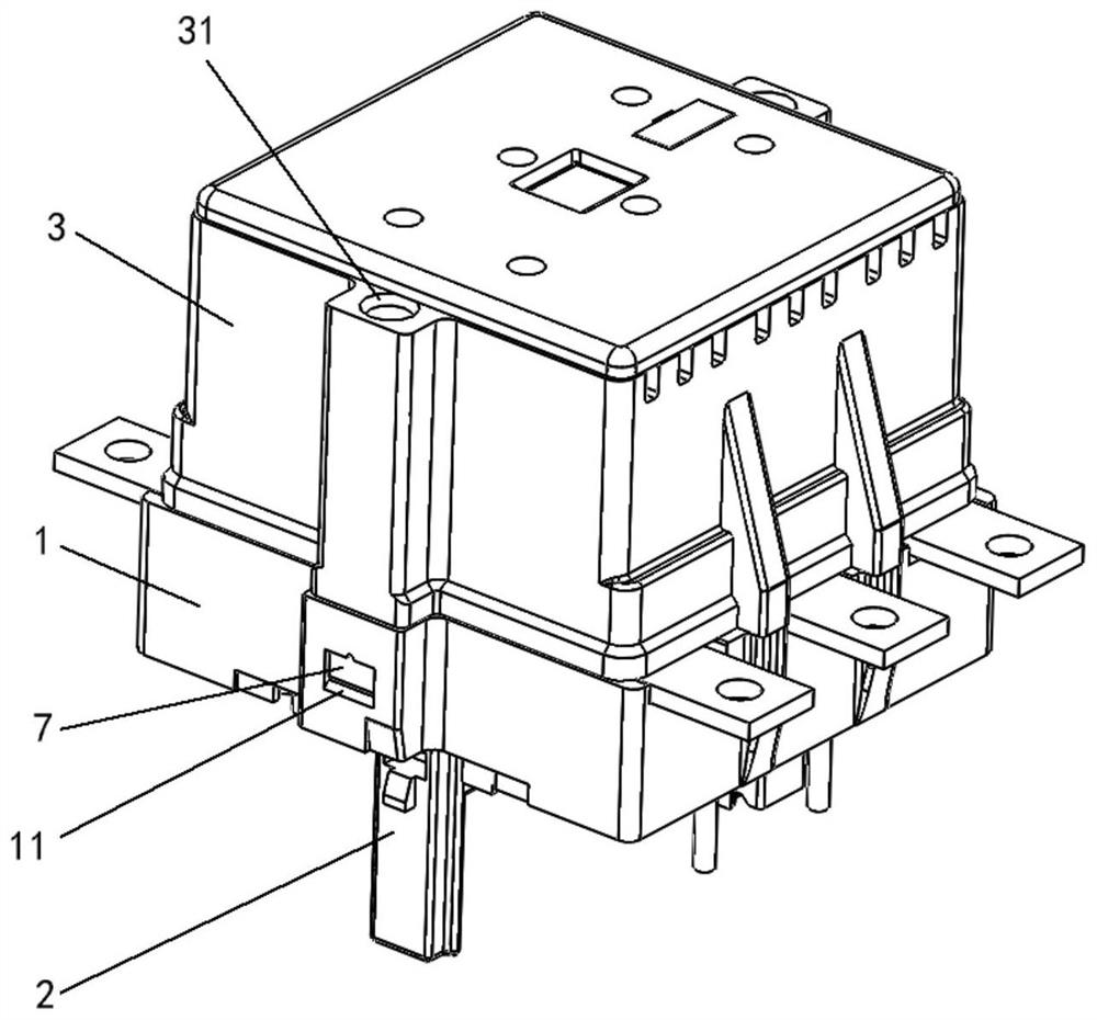 Contactor locking device