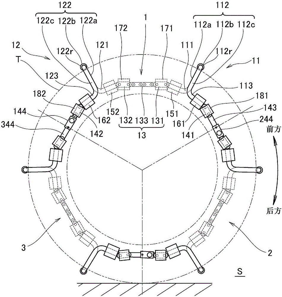 Anti-skid device for tire