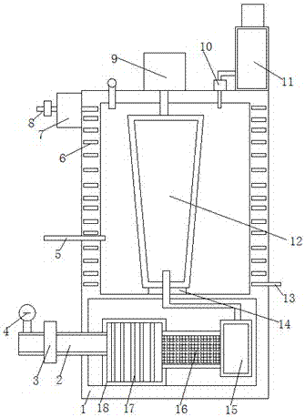 Multistage protein separation and collection equipment with improved structure