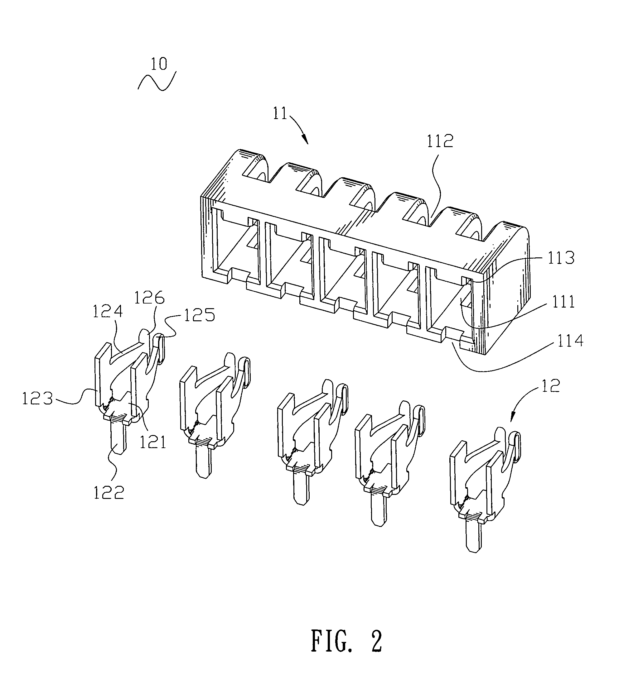 Combination of connector assembly and two printed circuit boards