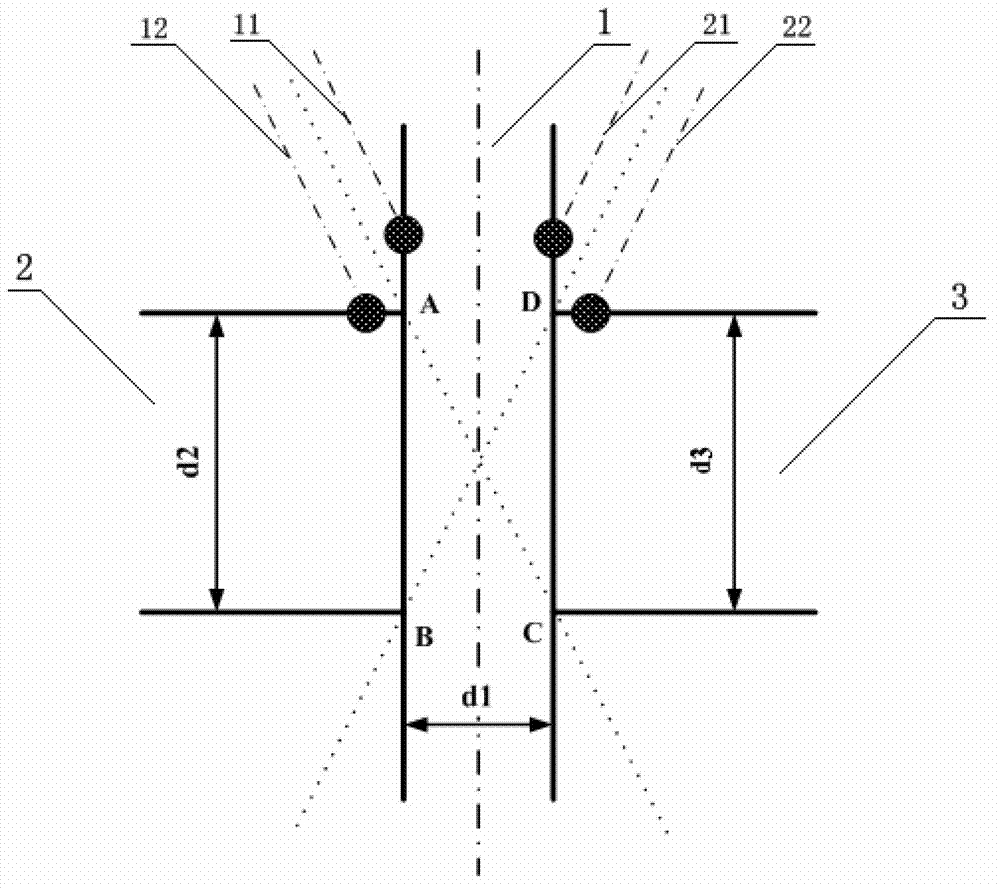 Synchronous dual-light beam laser welding method of crossed joint