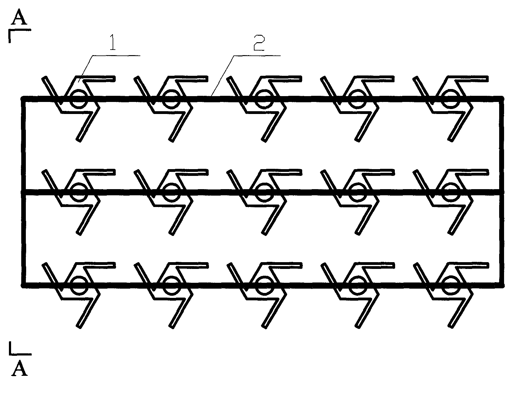 Spinning type micro-vortex flocculation device