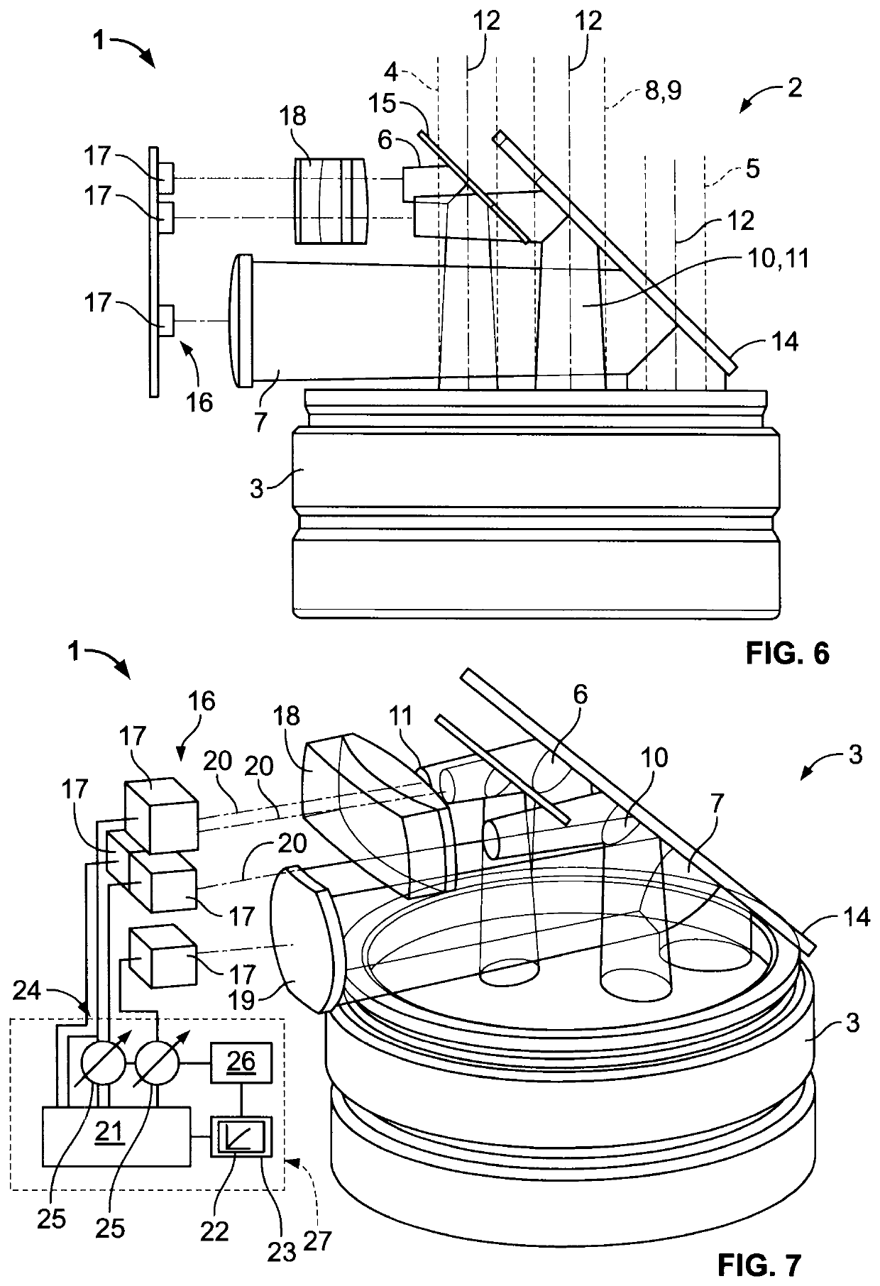 Illumination and observation system for an ophthalmic microscope, ophthalmic microscope comprising such a system, and microscopying method