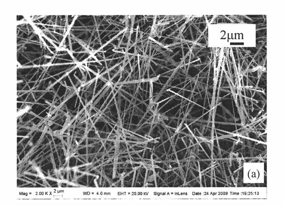 Method for preparing nanowire-toughened carbon/carbon composite material ceramic coating