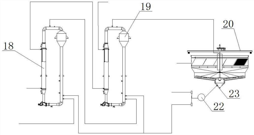 An open calcium type brine preheating system process