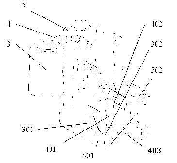 Gear selecting and shifting device of automobile transmission