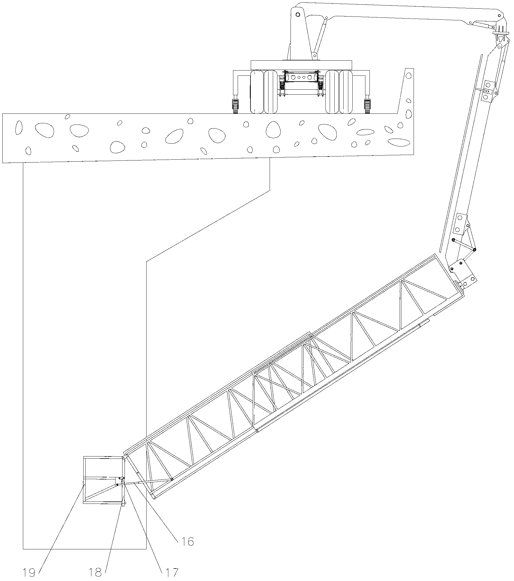 Novel hybrid bridge detection vehicle