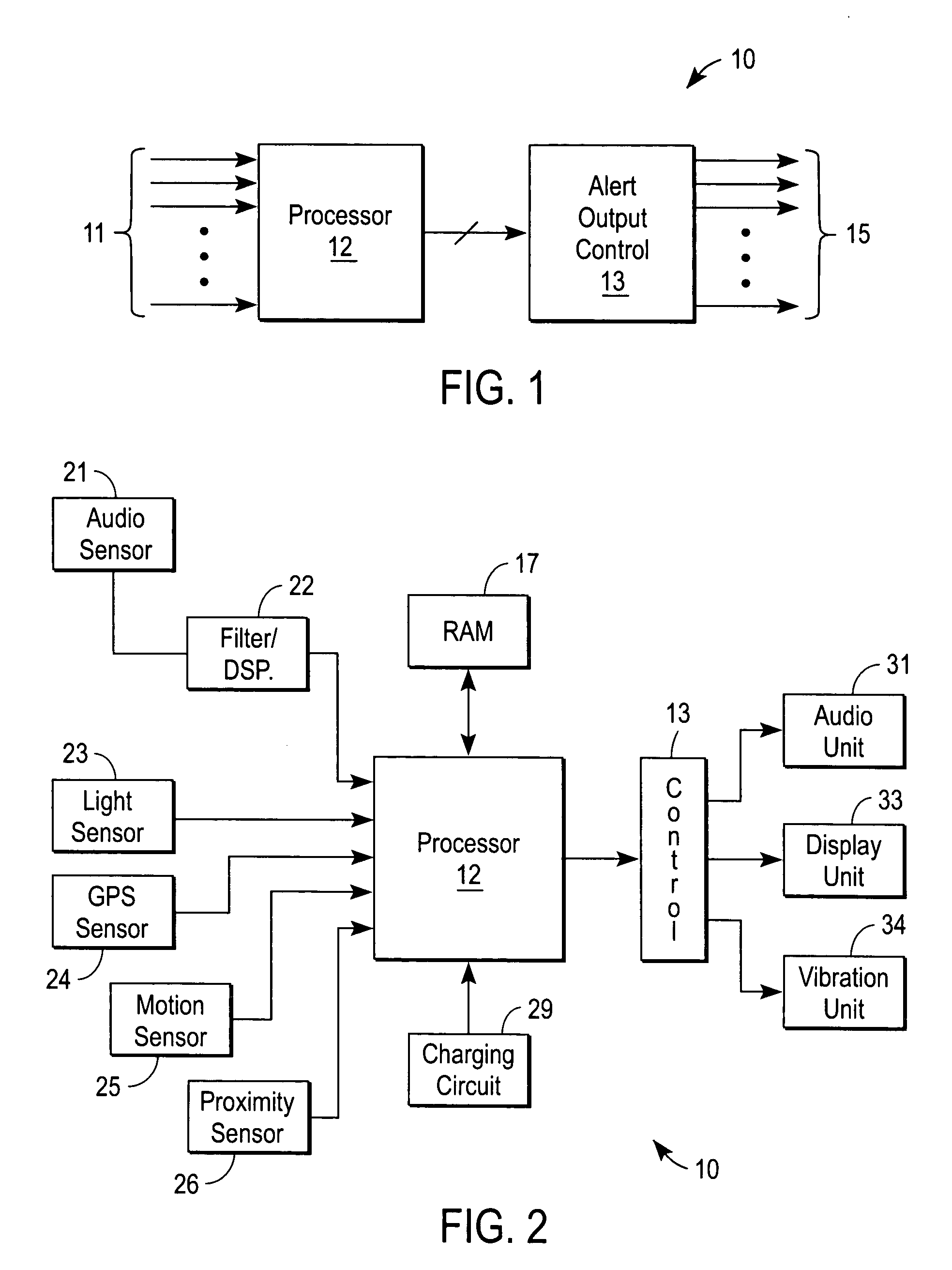 Handheld communications device with automatic alert mode selection
