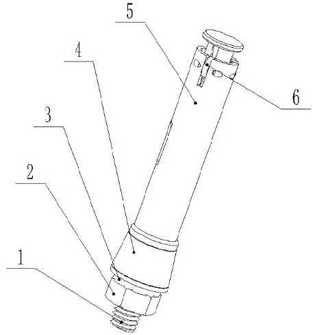 A kind of anti-loosening rapid expansion bolt