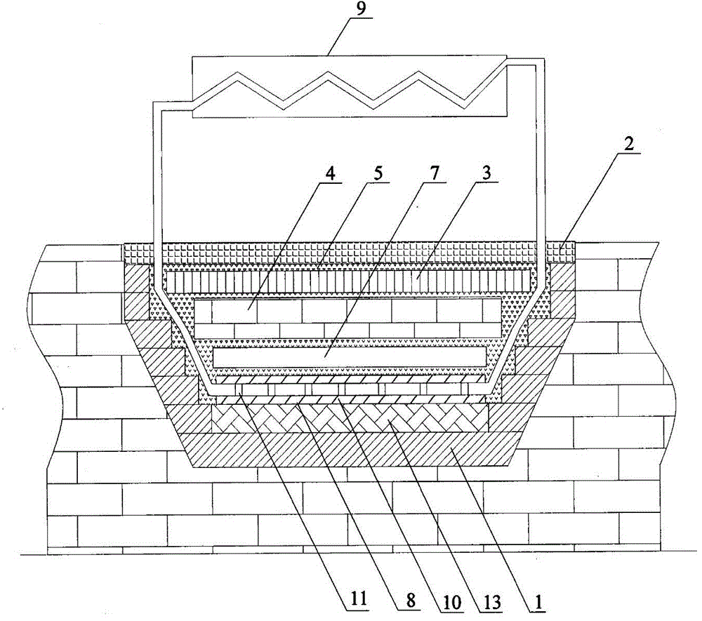 Coke oven top afterheat recovery power generating system based on voltage stabilizing power supply circuit