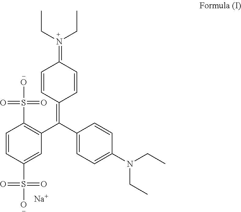 Process for the preparation of isosulfan blue