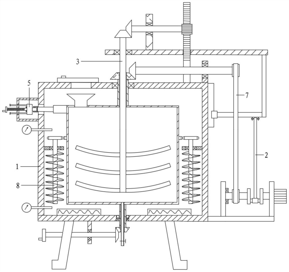 Water bath type emulsifying machine for cosmetic production and emulsifying method