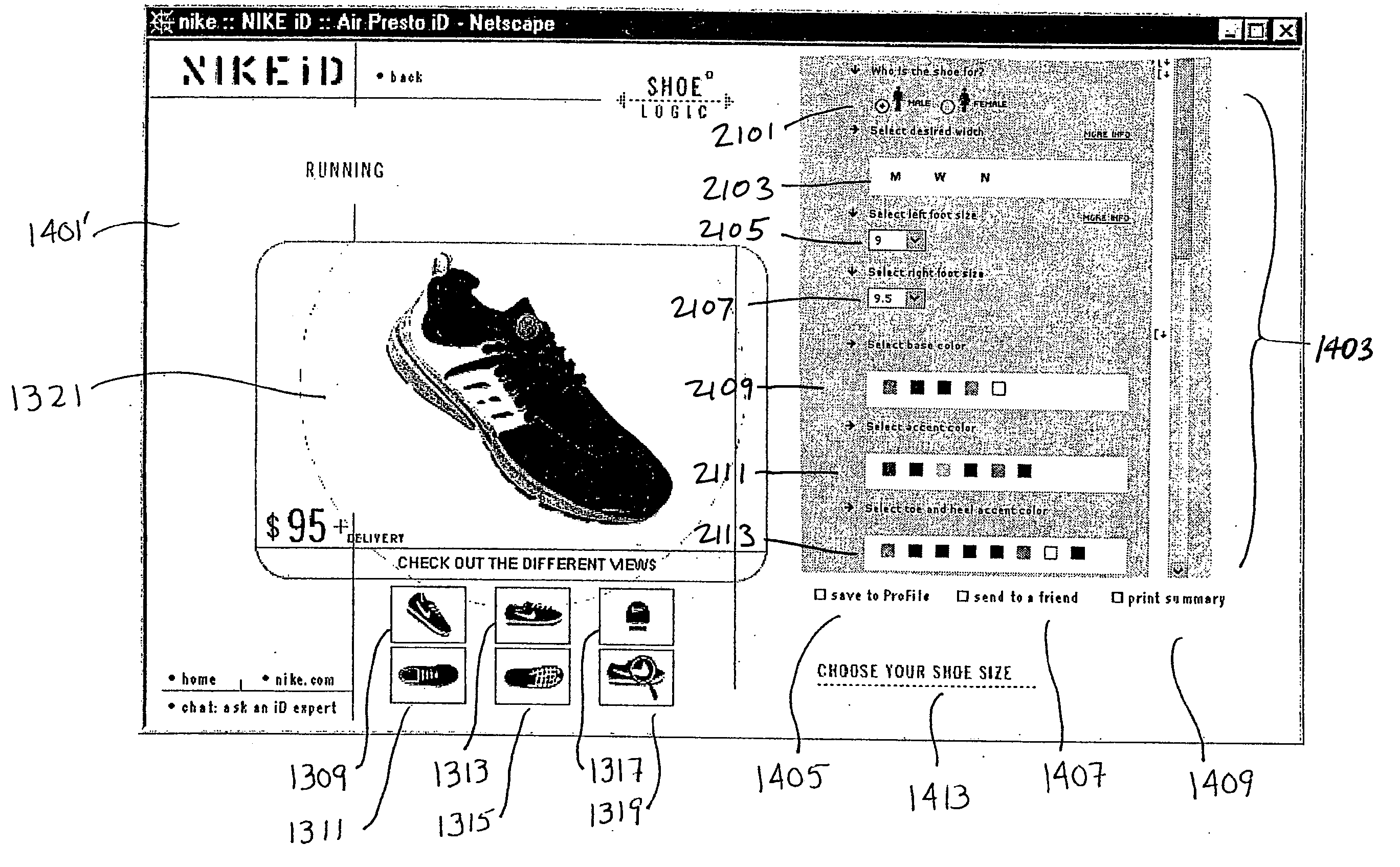 Method and system for custom-manufacturing footwear