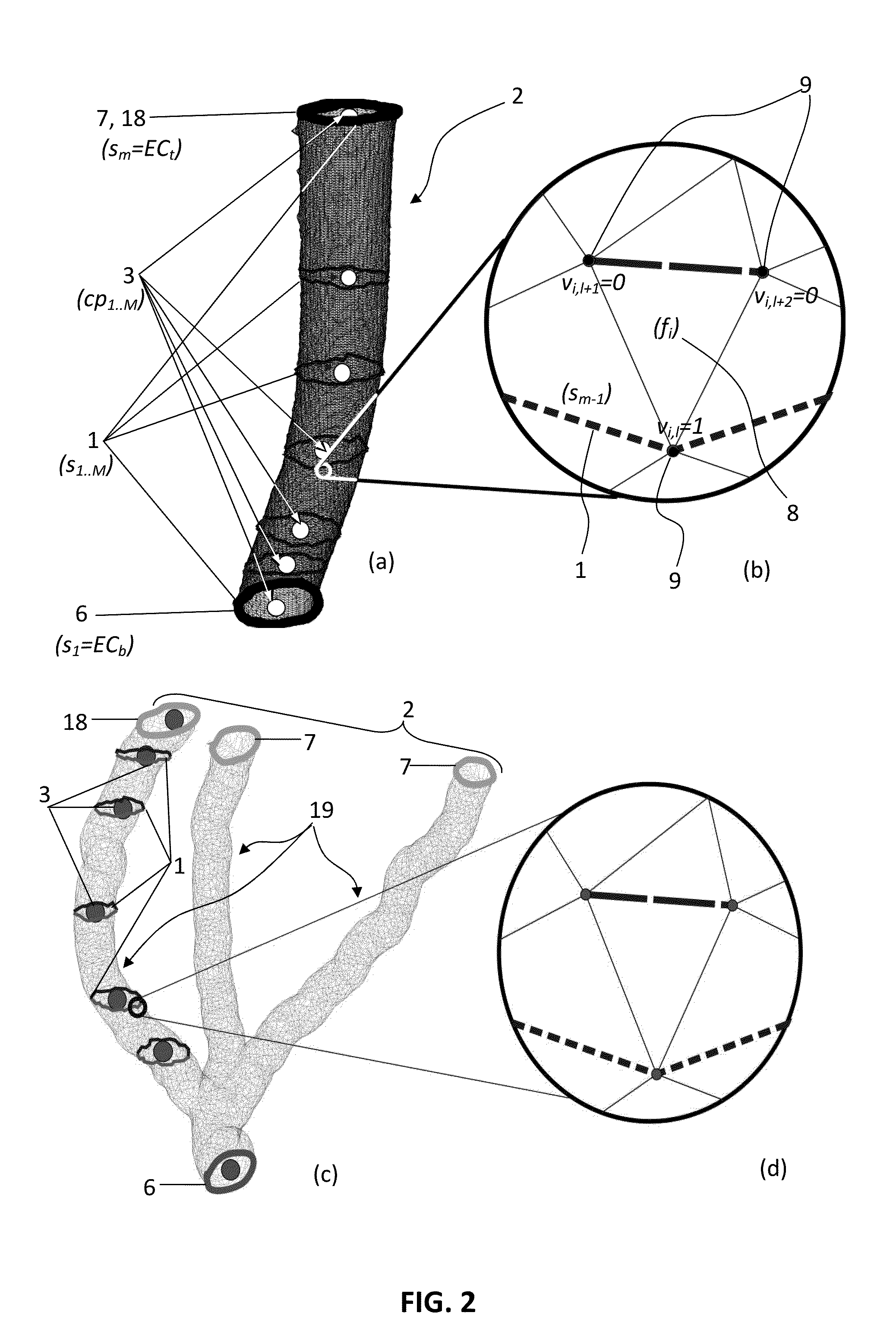 Artificial hollow biological tissue network and method for preparation thereof