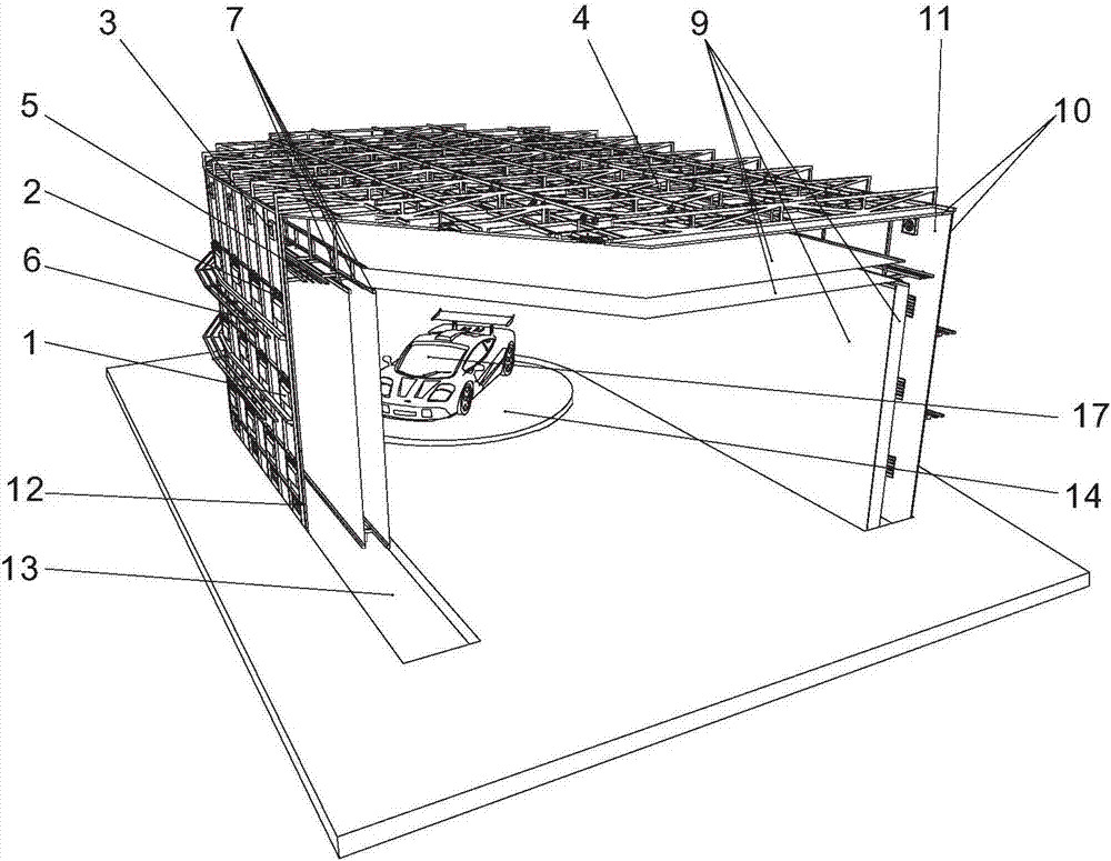 A u-shaped soft light shadowless studio system