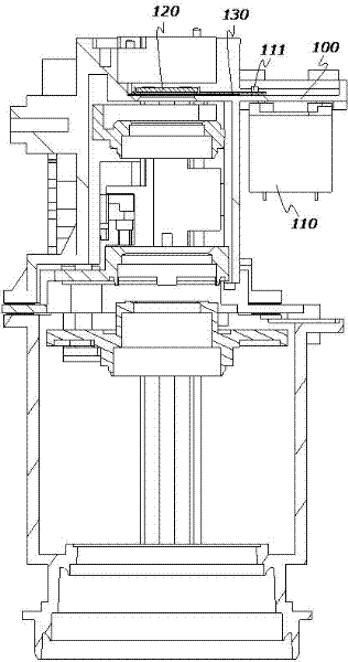 An infrared induction switching zoom lens and its imaging monitoring method