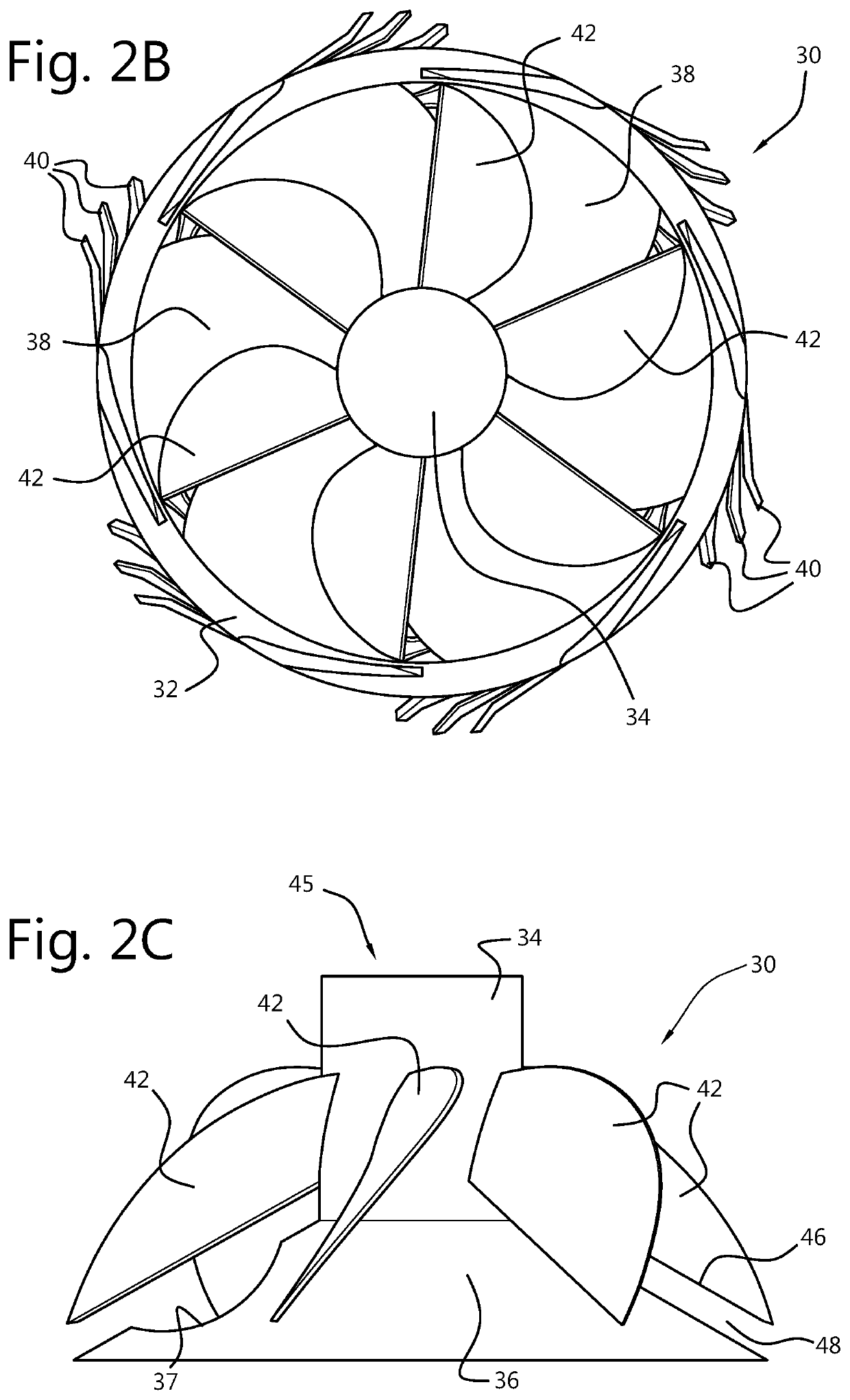 Cutter head with skirt