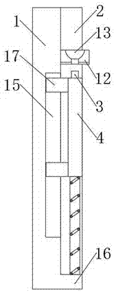 Pop-up ejection mechanism of pinball machine