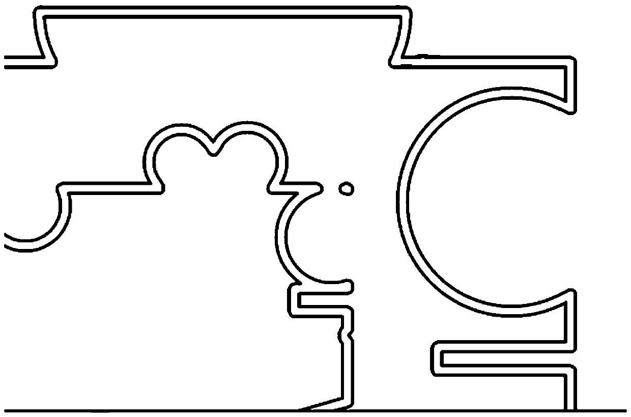 PCB outline machining method and device and readable storage medium