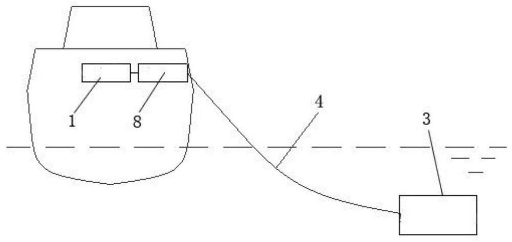 Modularized snakelike underwater robot and use method