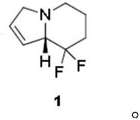 8, 8-difluoro-swainsonine [(-)-Swainsonine] derivative and preparation method thereof