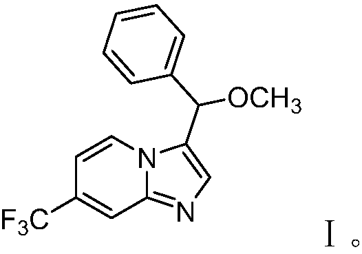 Application of imidazopyridine derivative