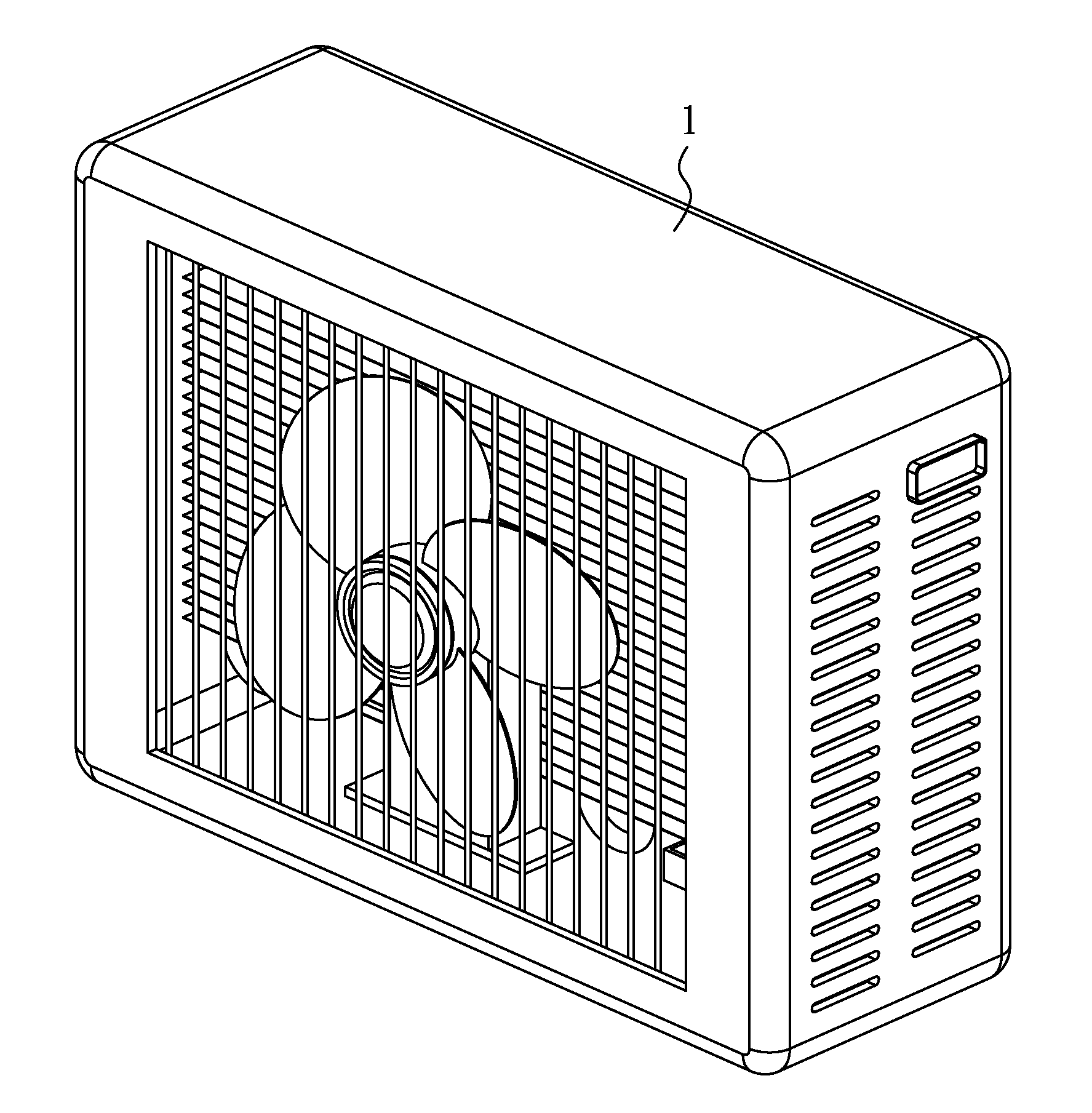 Condenser with capillary cooling device