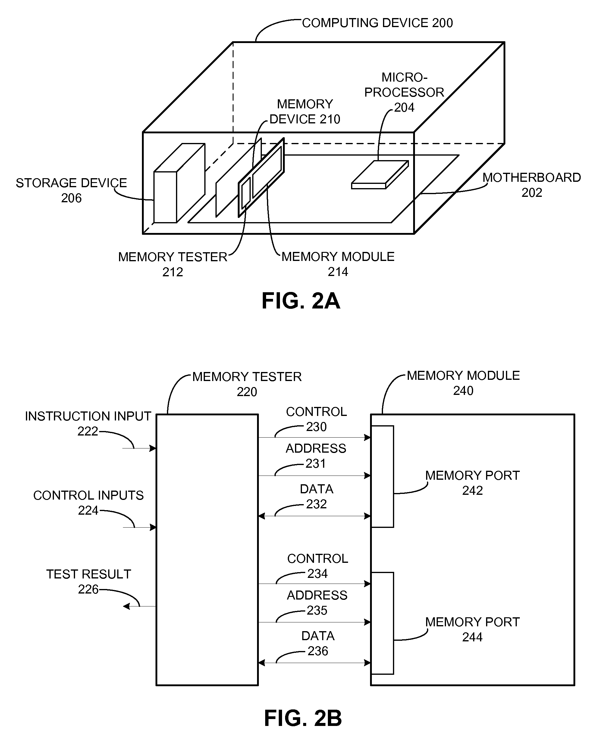 Runtime programmable bist for testing a multi-port memory device