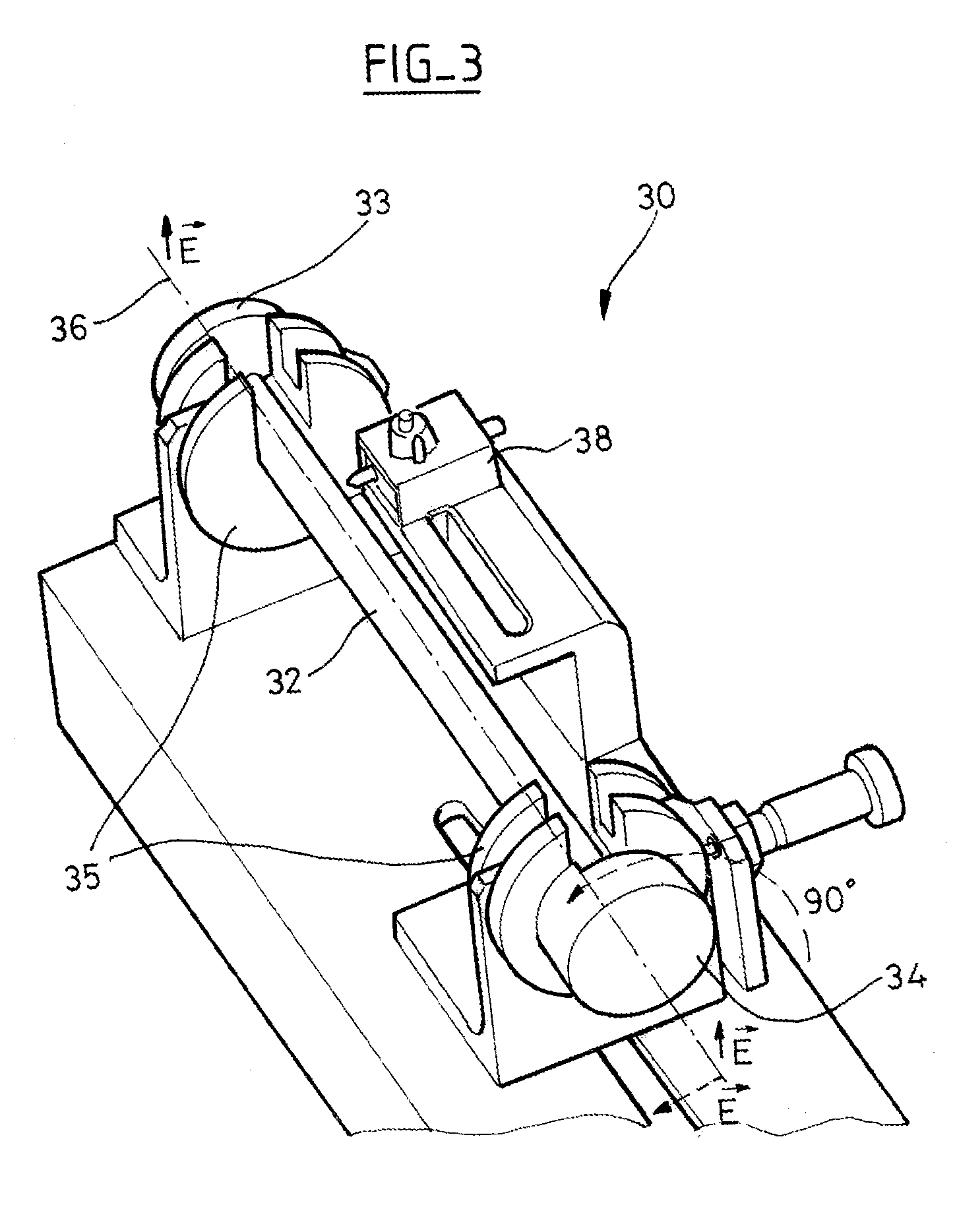 Method of assembling a radiocommunication antenna, radiocommunication antenna assembled by such a method, and device adapted to implement such an assembly method