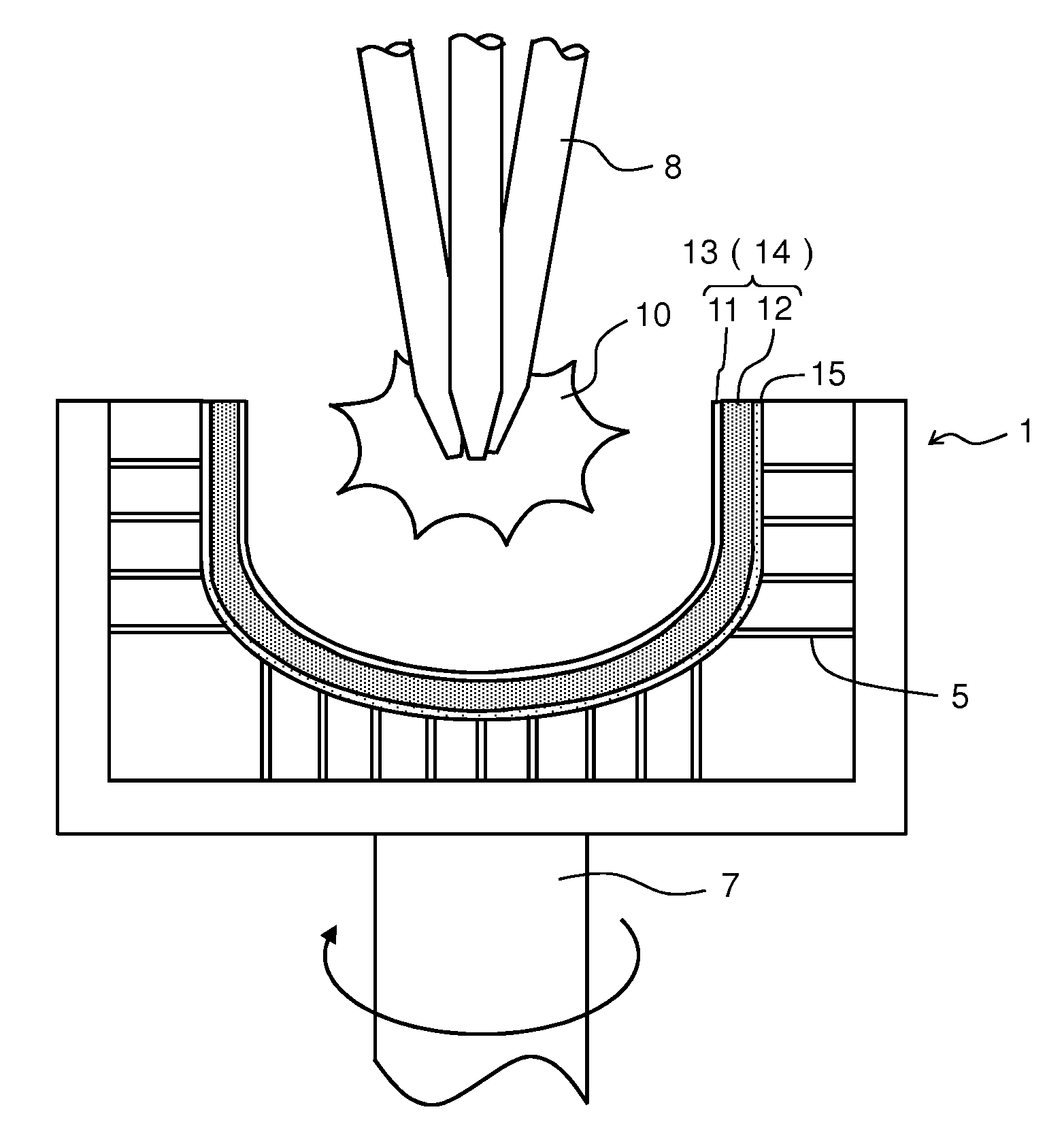 Vitreous silica crucible and method of manufacturing the same