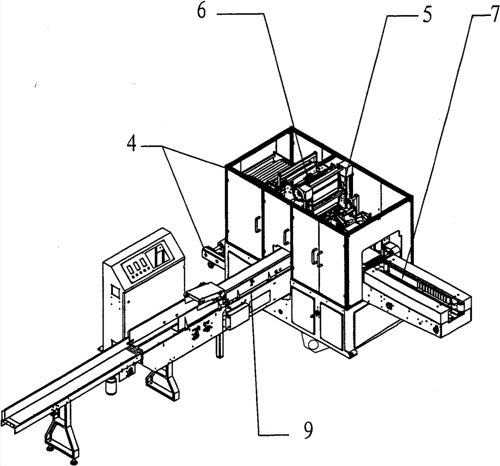 Packaging machine for soft drawn tissue for daily use