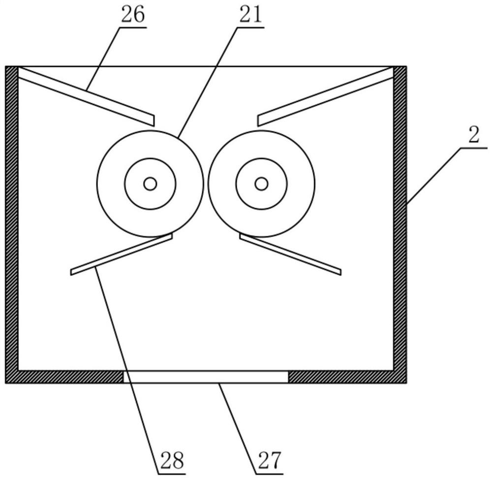 Hovenia acerba crushing processing device and use method